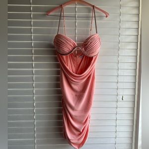 Oh Polly Blush Dress, Size 8